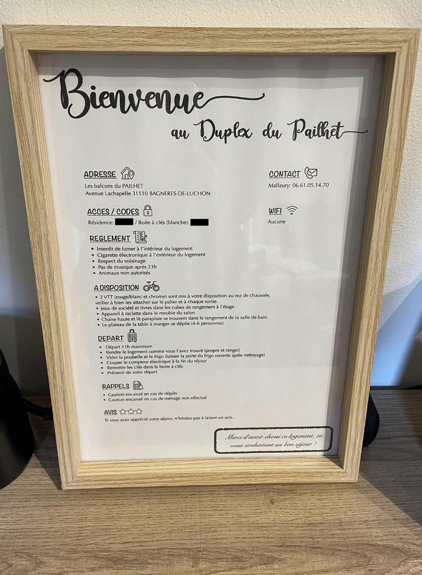Duplex Du Pailhet, T3 Neuf, Vue Montagne, Parking, Navette Et 2 Velos A Disposition Gratuitement Bagnères-de-Luchon Екстериор снимка